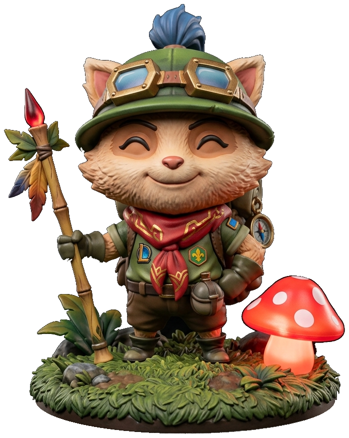 Teemo Scout — Figurină de Colecție Riot Games